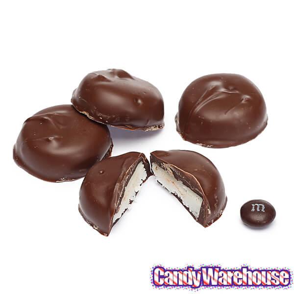 Asher's Chocolate Double Dipped Mint Patties: 6LB Box - Candy Warehouse
