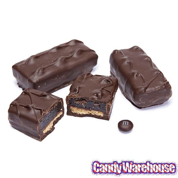 Asher's Dark Chocolate Covered Graham Crackers with Jelly: 5LB Box - Candy Warehouse