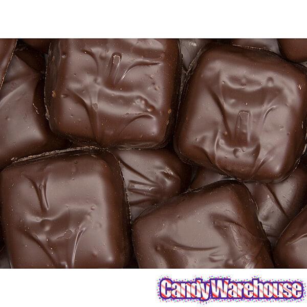 Asher's Dark Chocolate Covered Jumbo Marshmallows: 5LB Box - Candy Warehouse