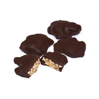 Asher's Dark Chocolate Pecan Caramel Patties: 5LB Box - Candy Warehouse