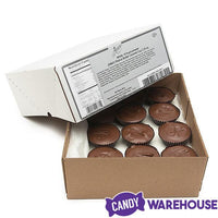 Asher's Giant Chocolate Peanut Butter Caramel Cups: 24-Piece Box - Candy Warehouse