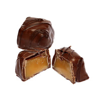 Asher's Milk Chocolate Covered Vanilla Caramels: 6LB Box - Candy Warehouse