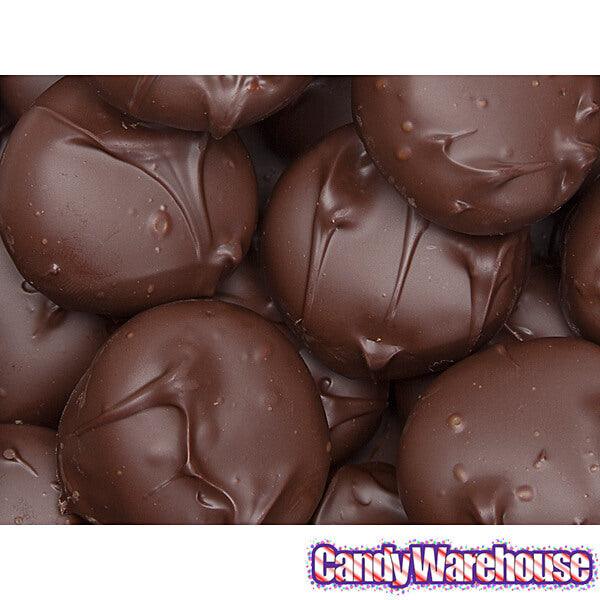 Asher's Sugar Free Chocolate Peppermint Patties - Dark: 6LB Box - Candy Warehouse