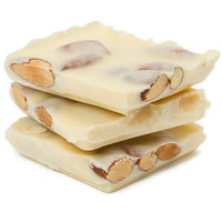 Asher's Sugar Free White Chocolate Almond Bark: 6LB Box - Candy Warehouse