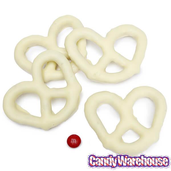 Asher's White Chocolate Covered Pretzels: 6LB Box - Candy Warehouse