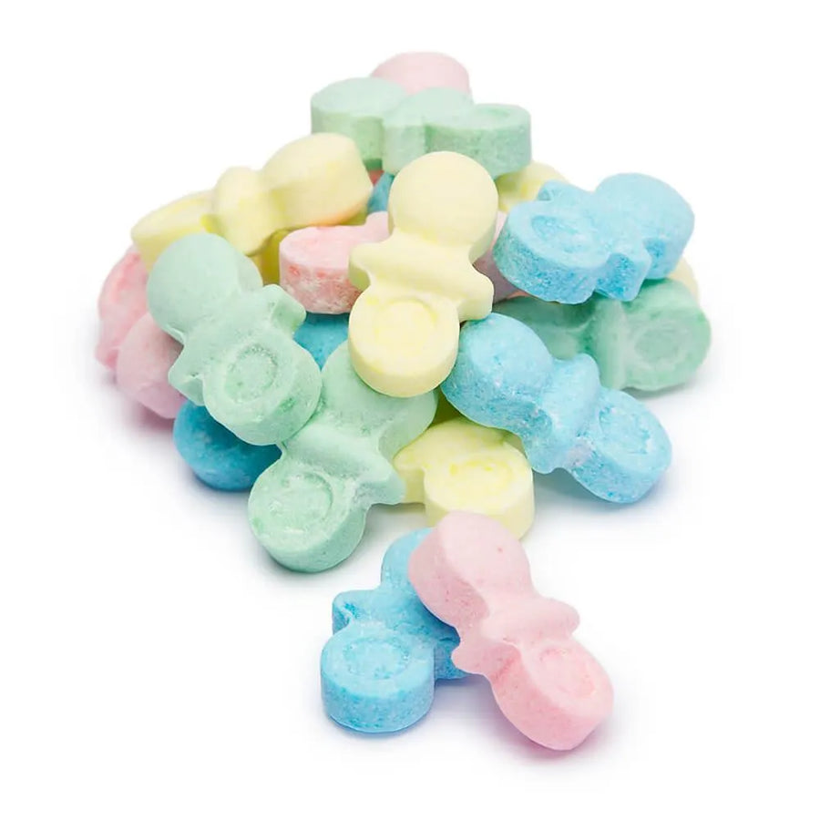 Pacifier Sweet Assorted Colors Baby Pacifiers Candy: 12-Ounce Bag | Candy Warehouse