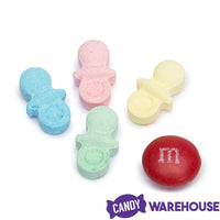 Assorted Colors Baby Pacifiers Candy: 12-Ounce Bag - Candy Warehouse
