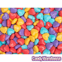 Assorted Pastels Candy Hearts: 2LB Bag - Candy Warehouse