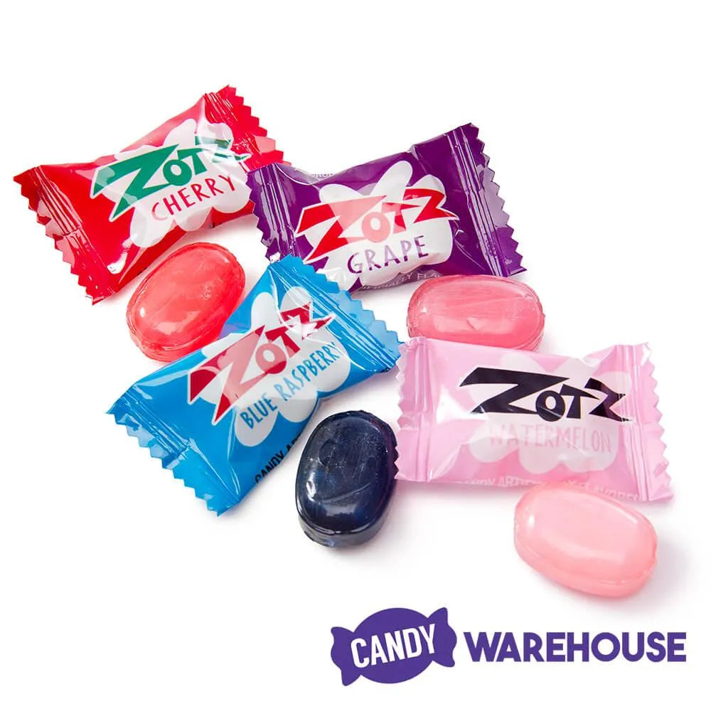 Fuzz Candy Assorted Zotz Sour Fizz Candy: 15-Pound Case – Candy Warehouse