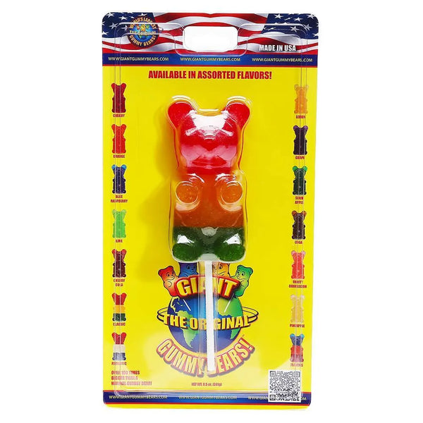 Astro Giant Gummy Bear On A Stick – Candy Warehouse