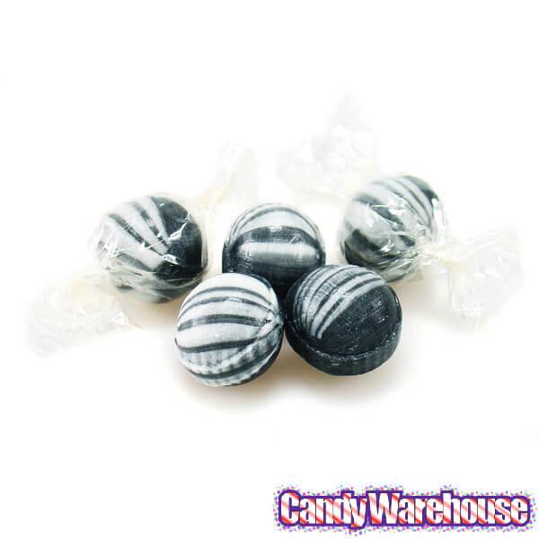 Atkinson Black Licorice Hard Candy Balls: 5LB Bag - Candy Warehouse