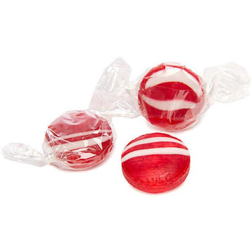 Atkinson Cherry Hard Candy Buttons: 5LB Bag - Candy Warehouse
