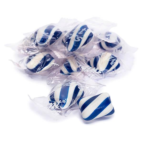 Atkinson Hard Candy Twists - Blue and White : 5LB Bag - Candy Warehouse