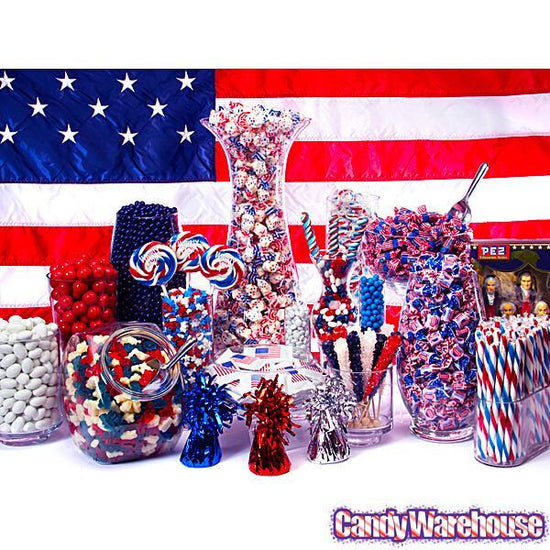 Atkinson Hard Candy Twists - Patriotic Peppermint: 5LB Bag | Candy ...