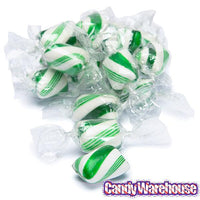 Atkinson Hard Candy Twists - Wintergreen: 5LB Bag - Candy Warehouse