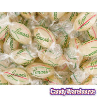 Atkinson Leman's Mint Footballs Hard Candy: 5LB Bag - Candy Warehouse