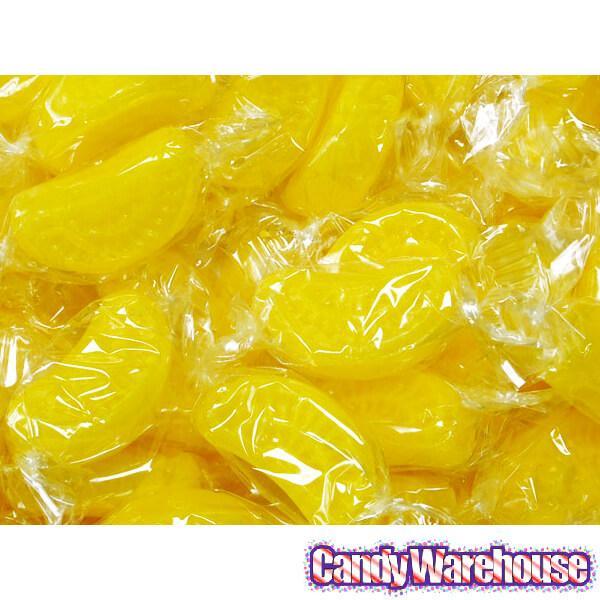 Atkinson Lemon Slices Hard Candy: 5LB Bag - Candy Warehouse