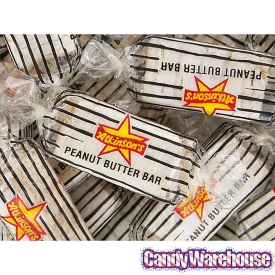 Atkinson Peanut Butter Bars Candy 3LB Bag Candy Warehouse