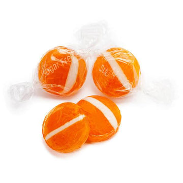 Atkinson Sugar Free Hard Candy Buttons - Butterscotch: 5LB Bag - Candy Warehouse