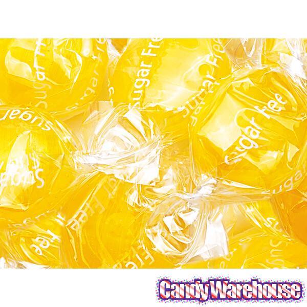 Atkinson Sugar Free Hard Candy Buttons - Lemon: 5LB Bag - Candy Warehouse