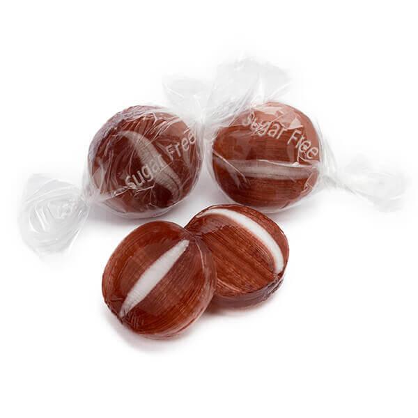 Atkinson Sugar Free Hard Candy Buttons - Root Beer: 5LB Bag - Candy Warehouse