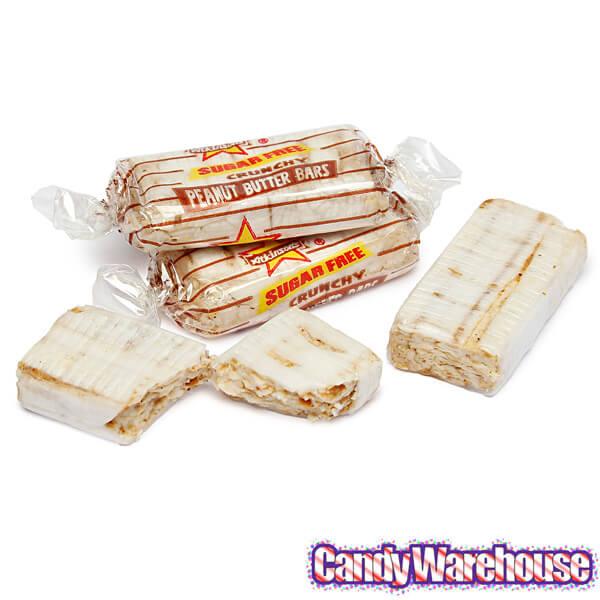 Atkinson Sugar Free Peanut Butter Bars Candy: 3LB Bag - Candy Warehouse