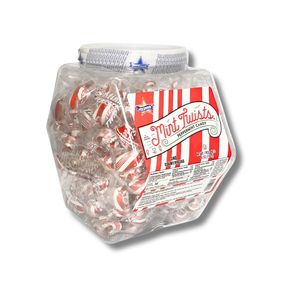 Atkinson’s Mint Twists: 240-Piece Jar