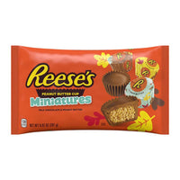 Autumn Foiled Reese's Peanut Butter Cups Miniatures Candy: 9.9-OZ Bag - Candy Warehouse