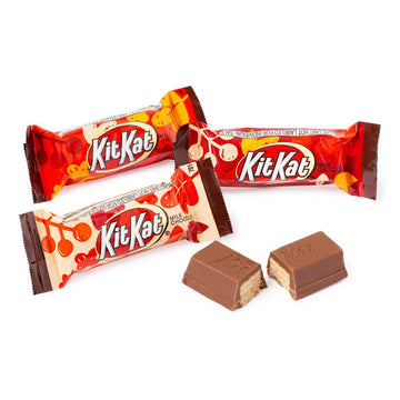 Autumn Kit Kat Minis Candy: 10-Ounce Bag - Candy Warehouse