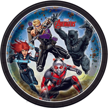 Avengers 6 3/4" Plates: 8-Piece - Candy Warehouse