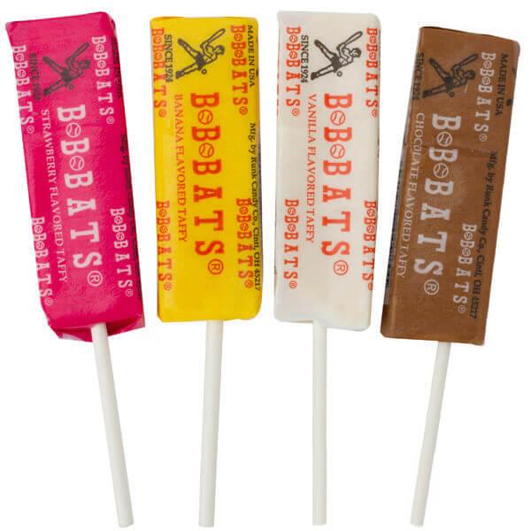 B B Bats Taffy Pops: 100-Piece Box - Candy Warehouse