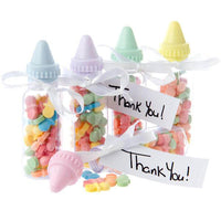 Baby Bottles Plastic Favor Kits: 24-Piece Tub - Candy Warehouse