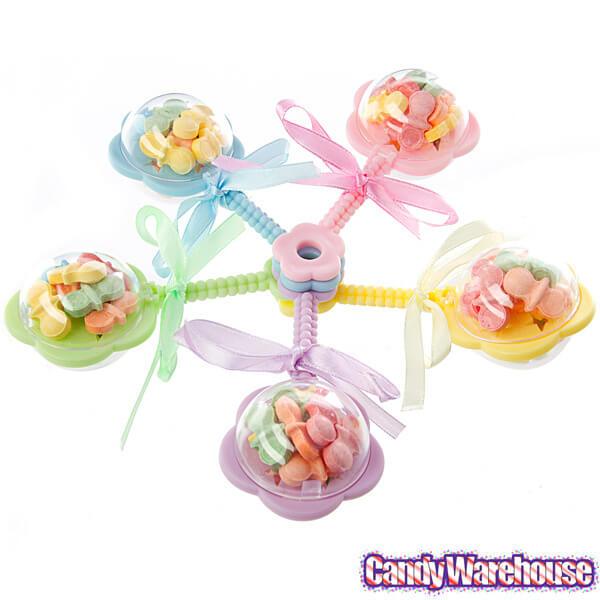 Baby Rattles Plastic Favor Kits: 20-Piece Tub - Candy Warehouse
