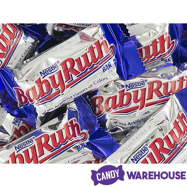 Baby Ruth Fun Size Candy Bars: 16-Piece Bag - Candy Warehouse