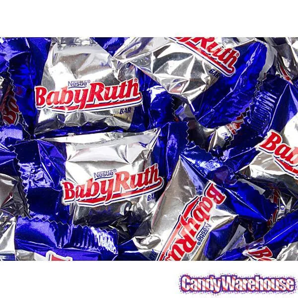 Baby Ruth Mini Size Candy Bars: 5LB Bag | Candy Warehouse