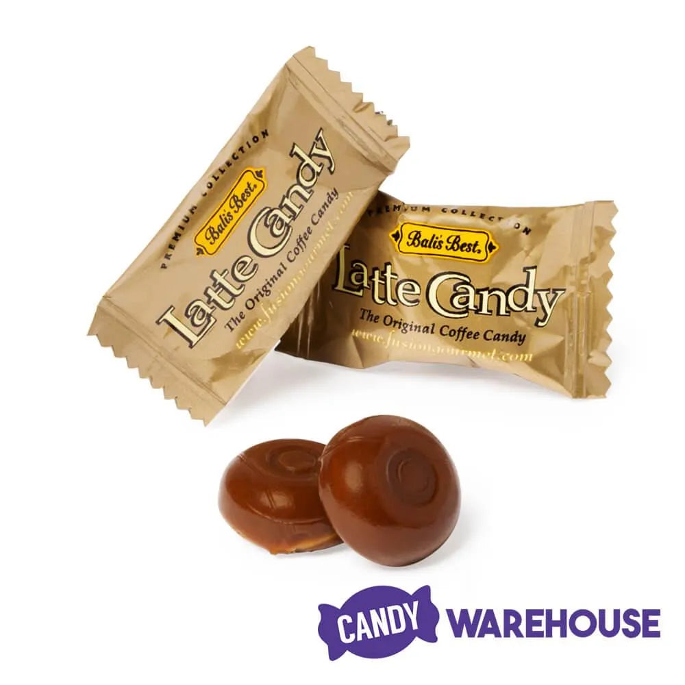 Bali's Best Cafe Latte Candy 5.3Ounce Bag 12Piece Box Candy Warehouse