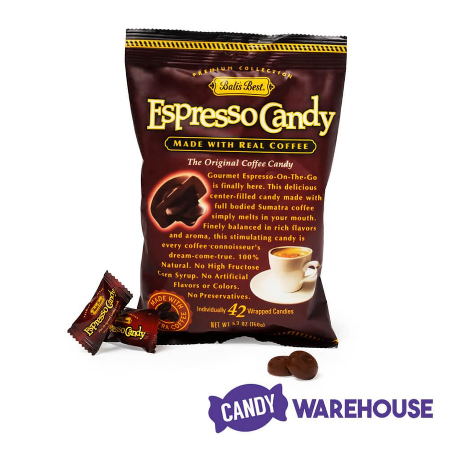 Bali's Best Espresso Candy 5.3-Ounce Bag: 12-Piece Box - Candy Warehouse