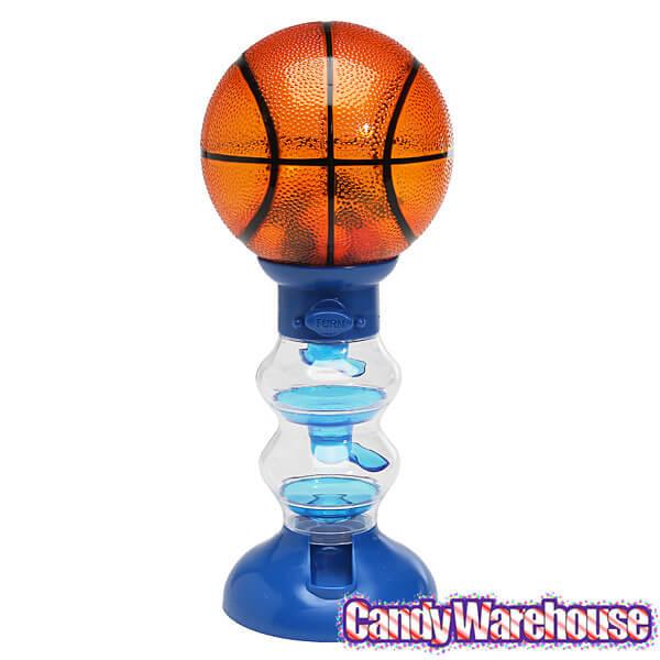Basketball Gumball Machine Bank with Gumballs - Candy Warehouse