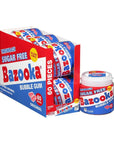 Bazooka Sugar Free Bubble Gum To Go Cup: 6-Piece Box