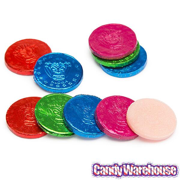Bee International Aloha Bubble Gum Coins: 100-Piece Bag - Candy Warehouse