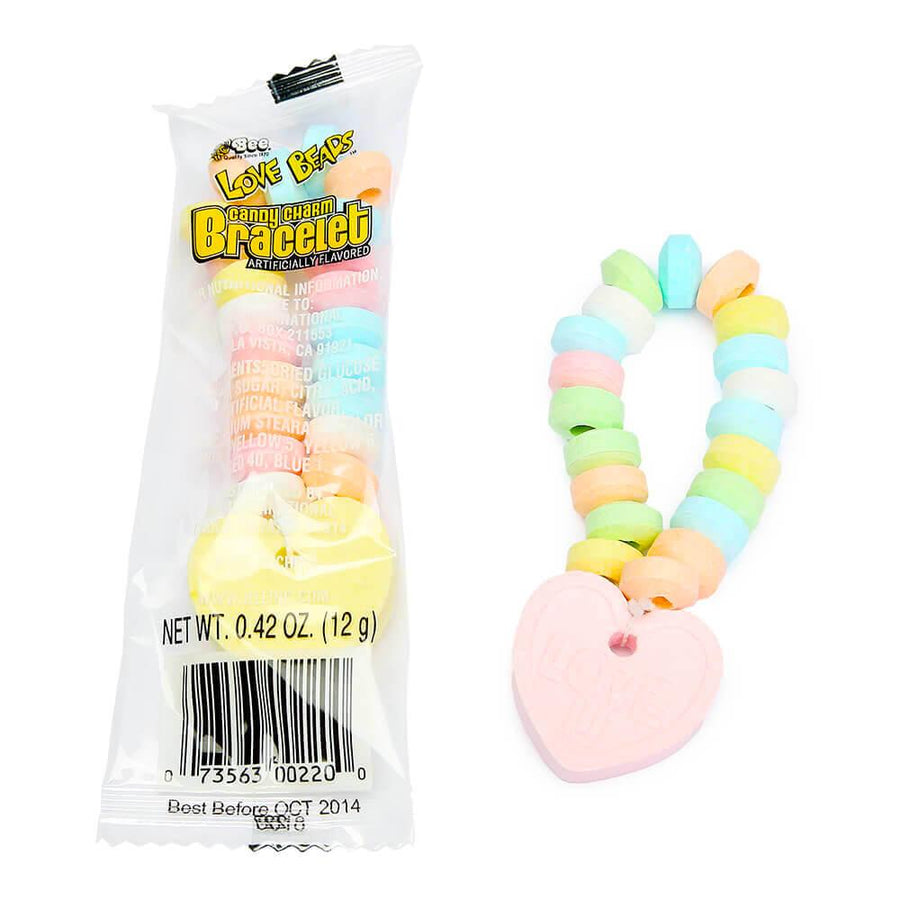 Bee International Candy Charm Bracelets: 48-Piece Box - Candy Warehouse