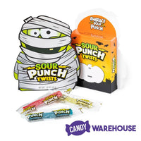 Bee International Halloween Boxes with Smarties, Sour Punch Twists, and Warheads: 12-Piece Box - Candy Warehouse