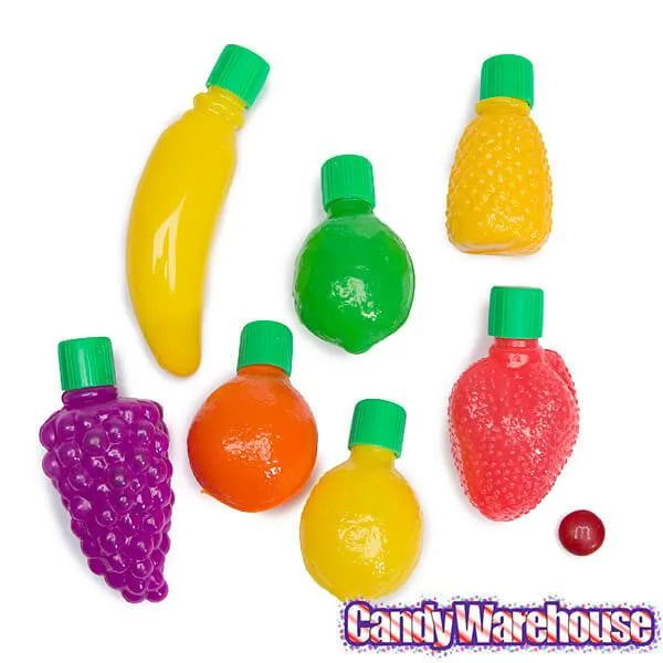 Bee International Powder Filled Plastic Fruits Medley: 72-Piece