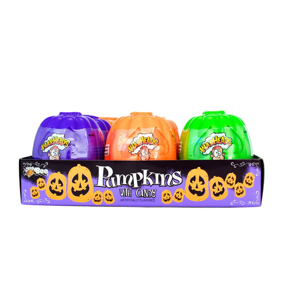 Bee International Pumpkins with Warheads: 12-Piece Box - Candy Warehouse