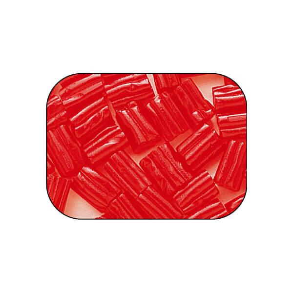 Bee International Sugar Free Licorice Bites - Red: 5LB Bag - Candy Warehouse