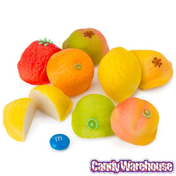 Biermann Marzipan Fruit Candy: 18-Piece Gift Box - Candy Warehouse