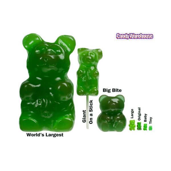 Big BIG Gummy Bears: 6-Piece Display - Candy Warehouse