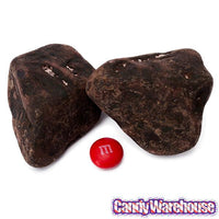 Big Black Coal Chocolate Candy: 5LB Bag - Candy Warehouse