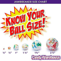 Big Bruiser 2-1/4-Inch Jawbreakers: 2LB Bag - Candy Warehouse