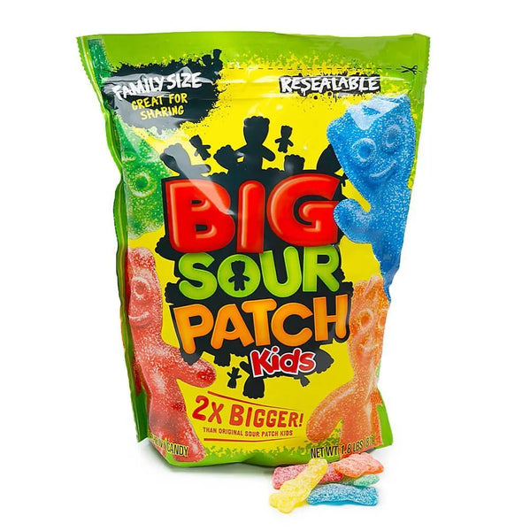 Big Sour Patch Kids Candy: 1.7LB Bag – Candy Warehouse